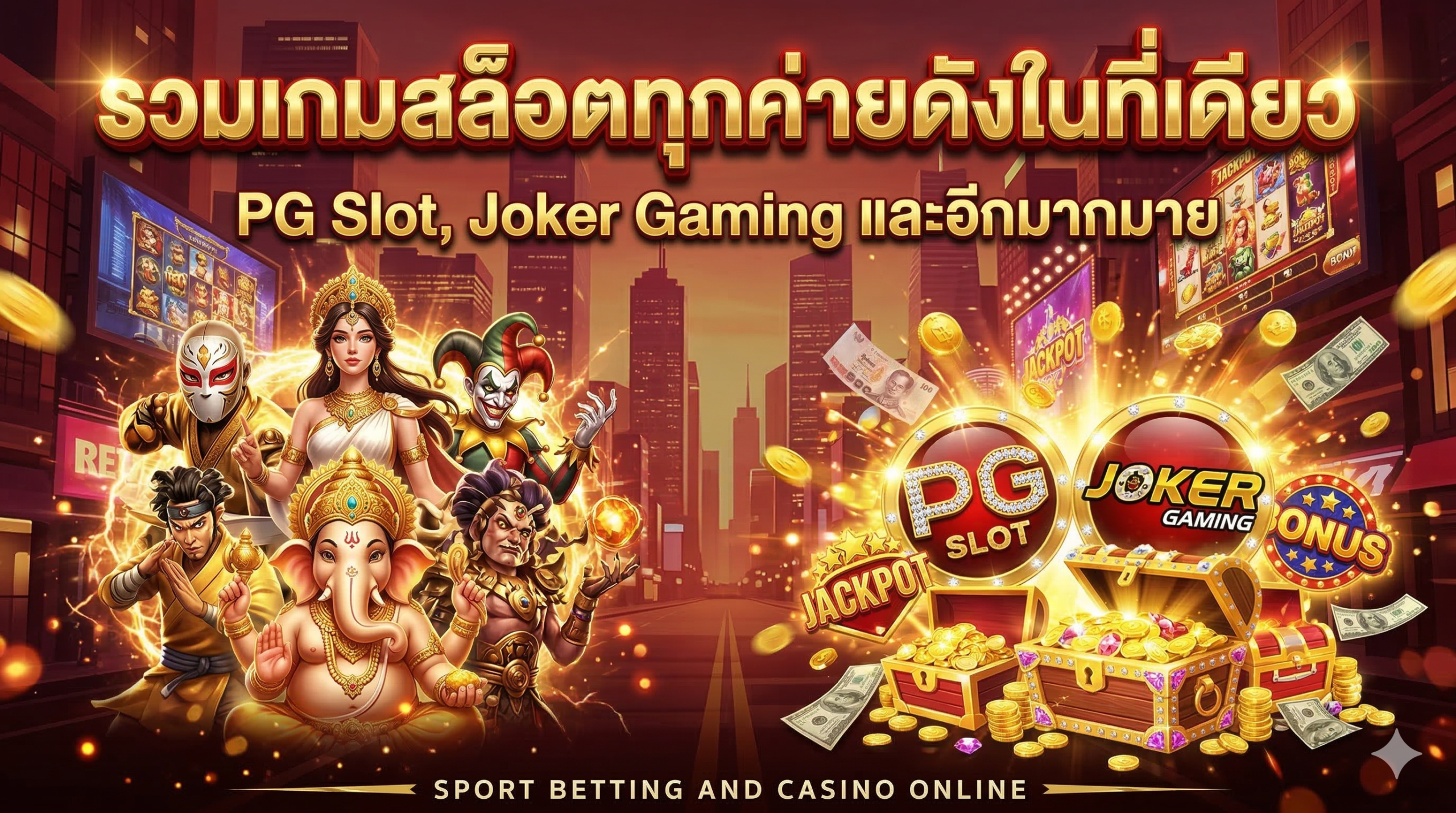 LUCIA68-รวมเกมสล็อตทุกค่ายดังในที่เดียว PG Slot, Joker Gaming และอีกมากมาย